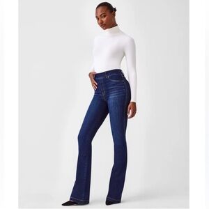 SPANX Dark Blue Flare Jeans
